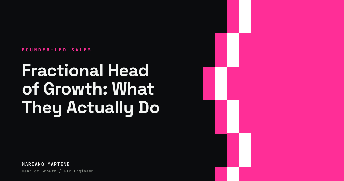 Fractional Head of Growth: What They Actually Do
