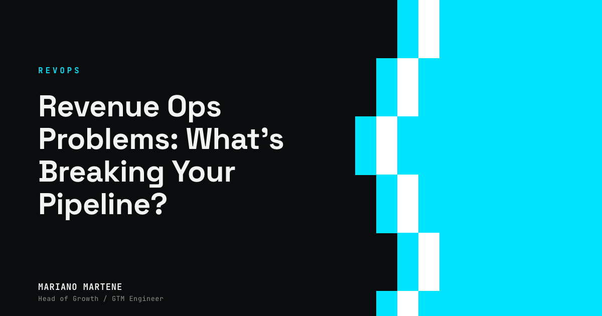 Revenue Ops Problems: What’s Breaking Your Pipeline?